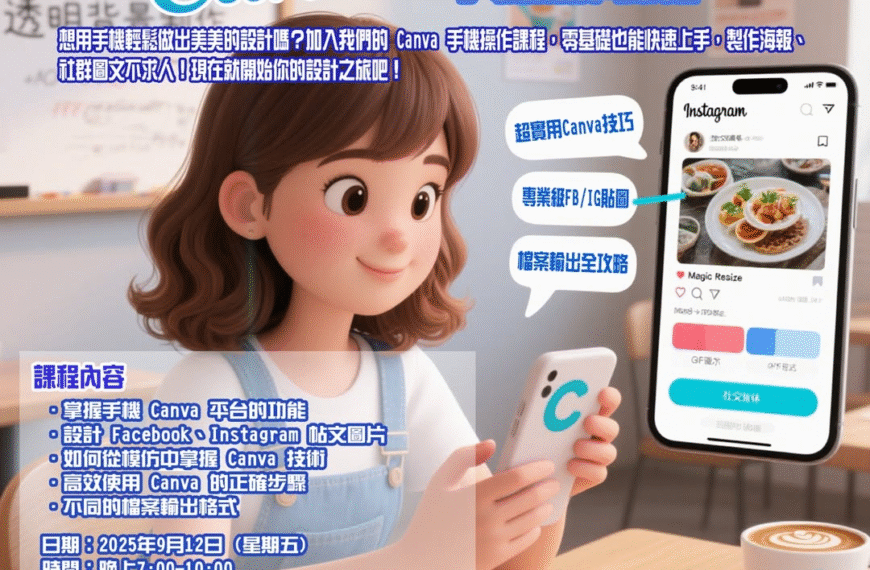 [2025-9-12]《Canva手機操作課程》